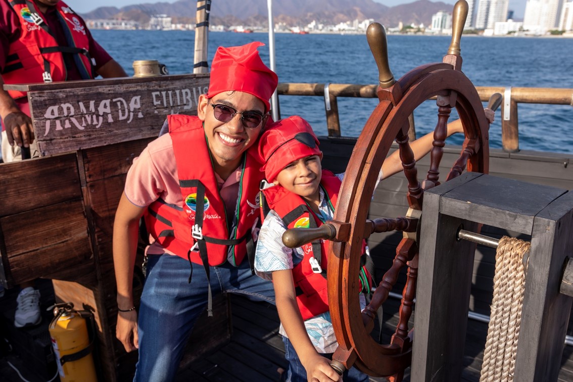 Pirate’s boat Adventure|Visit Santa Marta