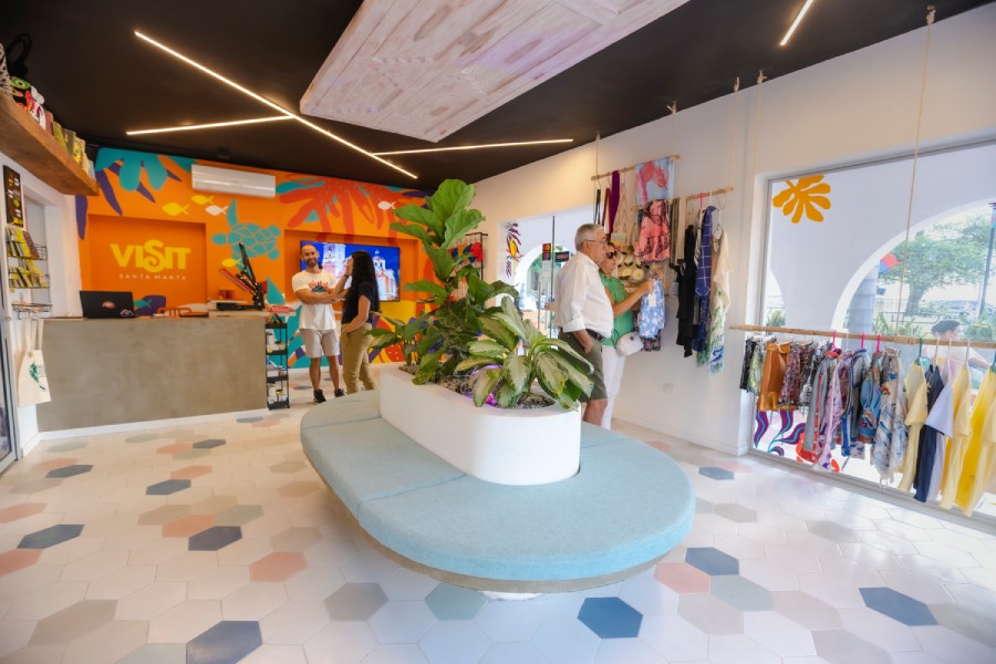 Showroom de Casa Marina en Santa Marta